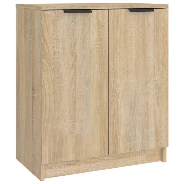 Schoenenkast 59X35X70 Cm Bewerkt Hout Kleurig Sonoma Eiken