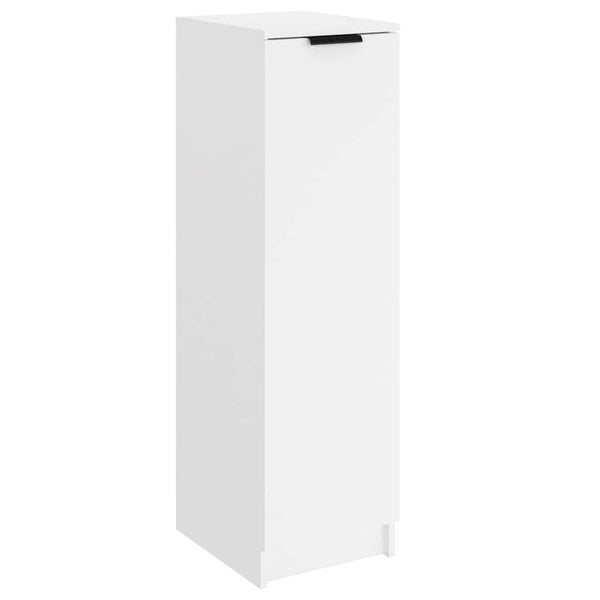 Schoenenkast 30X35X100 Cm Bewerkt Hout Wit