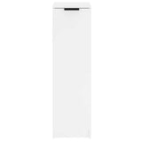 Schoenenkast 30X35X100 Cm Bewerkt Hout Wit