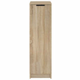 Schoenenkast 30X35X100 Cm Bewerkt Hout Kleurig Sonoma Eiken
