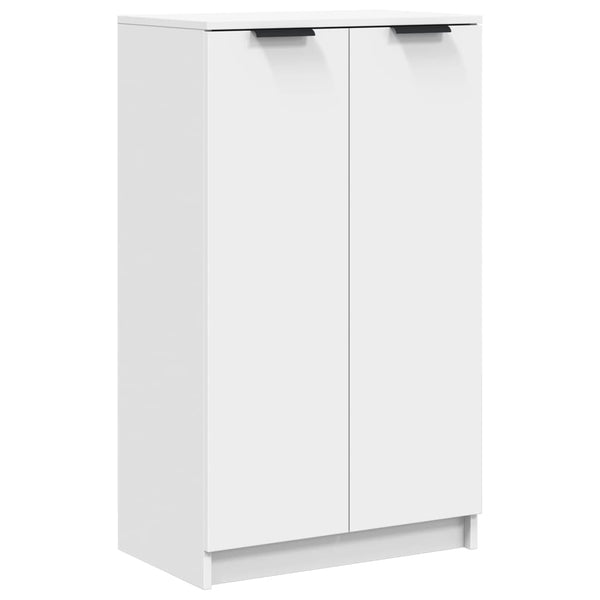 Schoenenkast 59X35X100,5 Cm Bewerkt Hout Wit