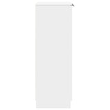 Schoenenkast 59X35X100,5 Cm Bewerkt Hout Wit