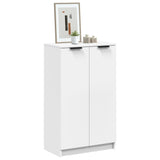 Schoenenkast 59X35X100,5 Cm Bewerkt Hout Wit