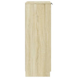 Schoenenkast 59X35X100,5 Cm Bewerkt Hout Kleurig Sonoma Eiken