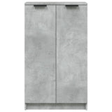 Schoenenkast 59X35X100,5 Cm Bewerkt Hout Betongrijs