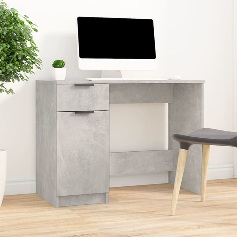 Bureau Met Lade 100 X 50 X 75 Cm Bewerkt Hout