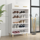 Schoenenkast 60X35X105 Cm Bewerkt Hout