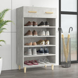 Schoenenkast 60X35X105 Cm Bewerkt Hout