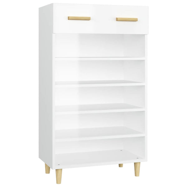 Schoenenkast 60X35X105 Cm Bewerkt Hout