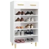 Schoenenkast 60X35X105 Cm Bewerkt Hout