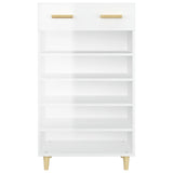 Schoenenkast 60X35X105 Cm Bewerkt Hout