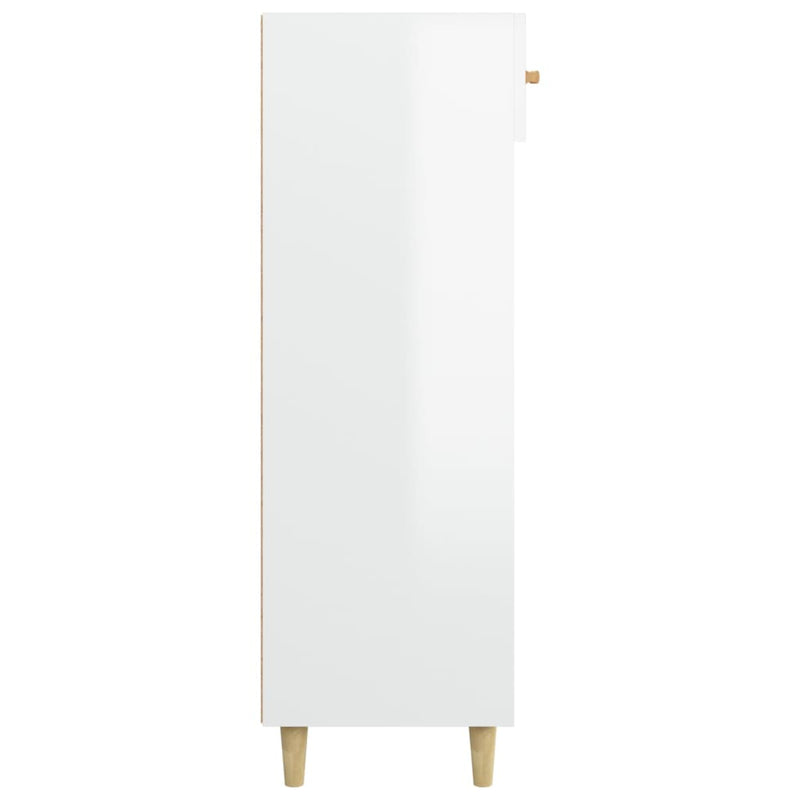 Schoenenkast 60X35X105 Cm Bewerkt Hout