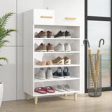 Schoenenkast 60X35X105 Cm Bewerkt Hout