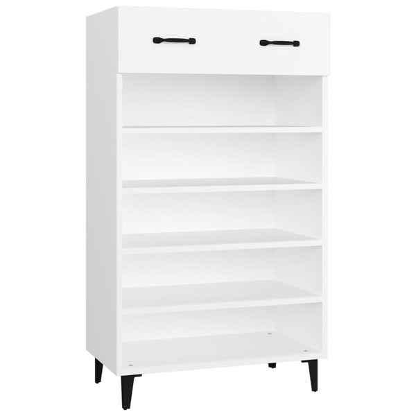 Schoenenkast 60X35X105 Cm Bewerkt Hout