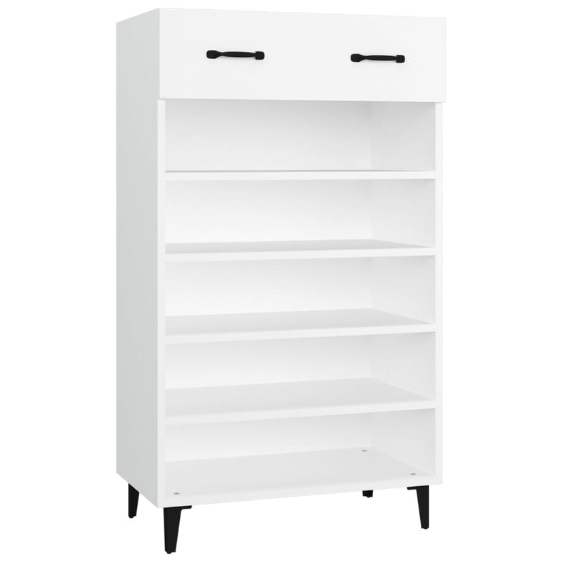 Schoenenkast 60X35X105 Cm Bewerkt Hout
