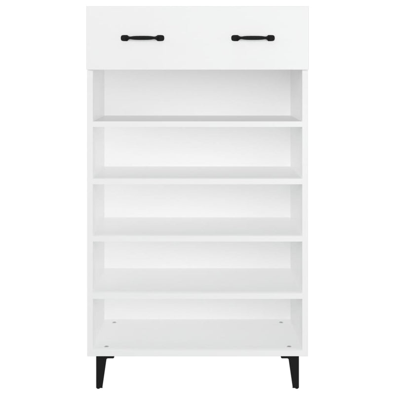 Schoenenkast 60X35X105 Cm Bewerkt Hout