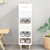 Schoenenkast 30X35X105 Cm Bewerkt Hout