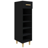 Schoenenkast 30X35X105 Cm Bewerkt Hout