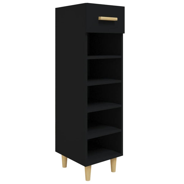 Schoenenkast 30X35X105 Cm Bewerkt Hout