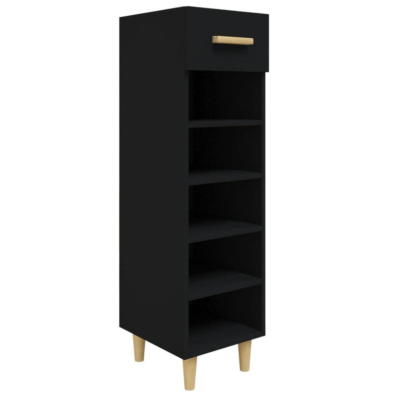 Schoenenkast 30X35X105 Cm Bewerkt Hout