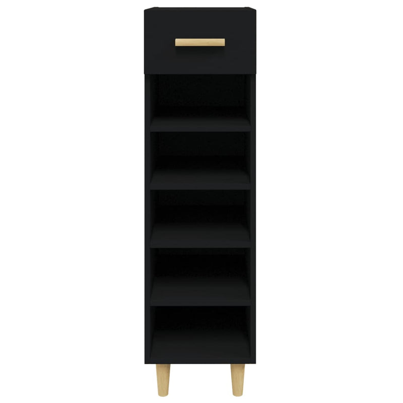 Schoenenkast 30X35X105 Cm Bewerkt Hout