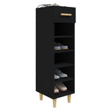 Schoenenkast 30X35X105 Cm Bewerkt Hout