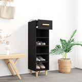 Schoenenkast 30X35X105 Cm Bewerkt Hout