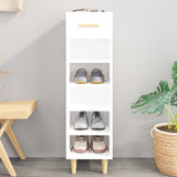 Schoenenkast 30X35X105 Cm Bewerkt Hout