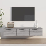 Wandkast 102X30X20 Cm Bewerkt Hout Artisanaal Eikenkleur