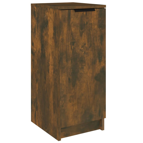 Schoenenkast 30X35X70 Cm Bewerkt Hout Kleurig Gerookt Eiken