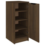 Schoenenkast 30X35X70 Cm Bewerkt Hout Bruin Eikenkleur