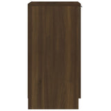 Schoenenkast 30X35X70 Cm Bewerkt Hout Bruin Eikenkleur