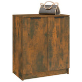 Schoenenkast 59X35X70 Cm Bewerkt Hout Kleurig Gerookt Eiken