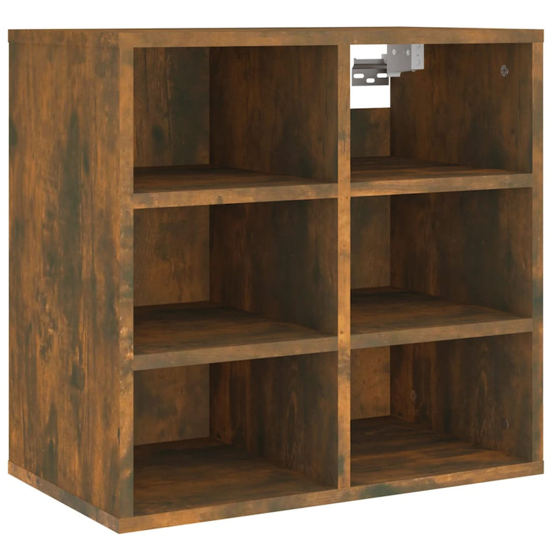 Schoenenkast 52,5X30X50 Cm Kleurig Gerookt Eiken