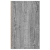 Schoenenkast 52,5X30X50 Cm Eikenkleurig Grijs Sonoma