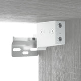 Schoenenkast 52,5X30X50 Cm Eikenkleurig Grijs Sonoma