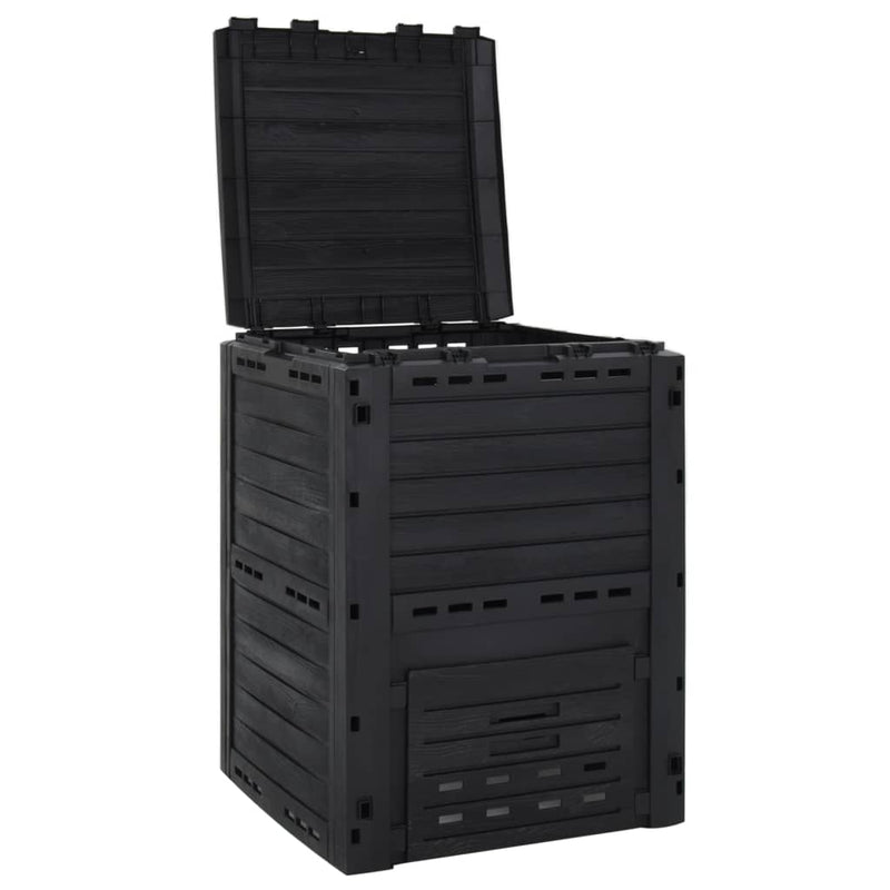 Compostbak 280 L Polypropeen Zwart