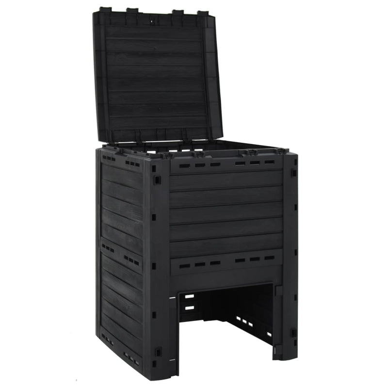 Compostbak 280 L Polypropeen Zwart