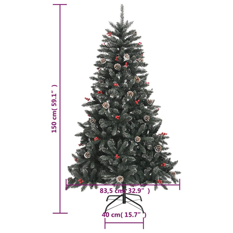 Kunstkerstboom Met Standaard Pvc Groen