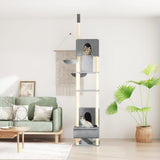 Kattenmeubel Vloer Tot Plafond 277-303 Cm