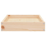Hondenmand 51,5X44X9 Cm Massief Grenenhout