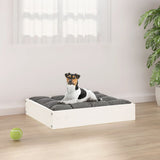 Hondenmand 51,5X44X9 Cm Massief Grenenhout