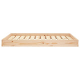 Hondenmand 101,5X74X9 Cm Massief Grenenhout