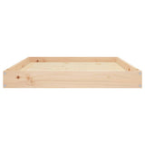 Hondenmand 101,5X74X9 Cm Massief Grenenhout