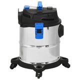 Nat- En Droogzuiger 1200 W 20 L Zilverkleurig