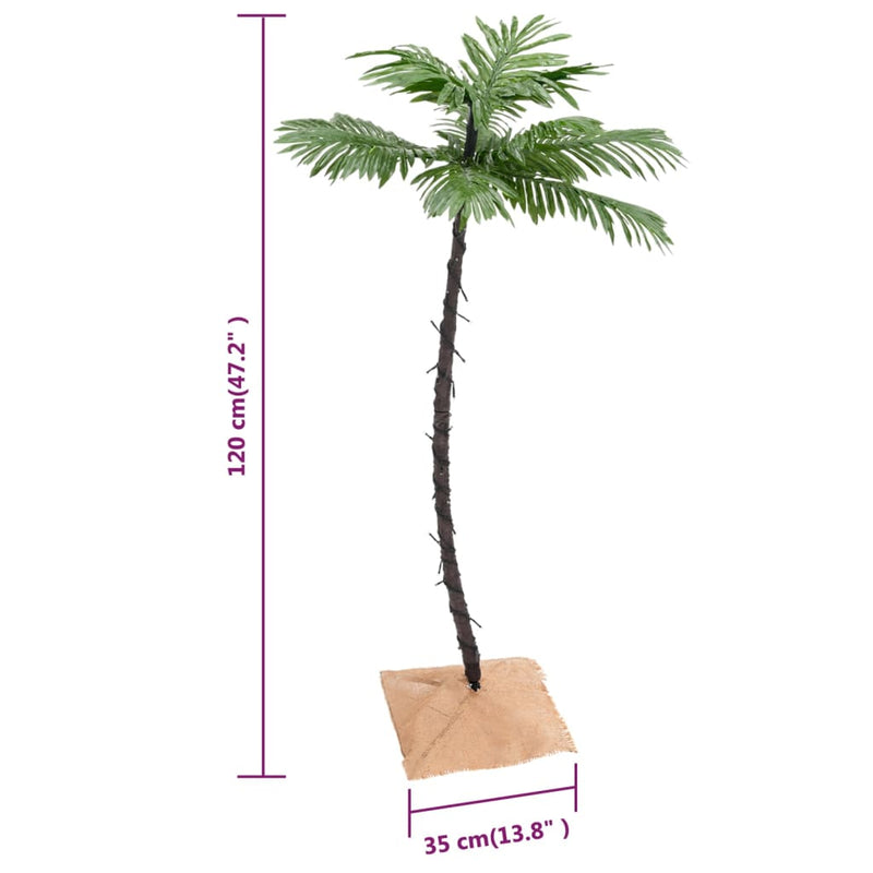 Palmboom Led 72 Led's Warmwit