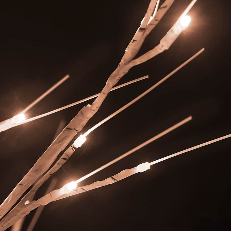 Berkenboom Led 48 Led's Warmwit Wit