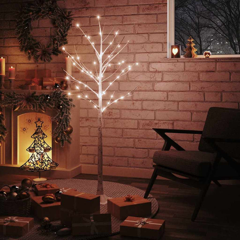 Berkenboom Led 48 Led's Warmwit Wit