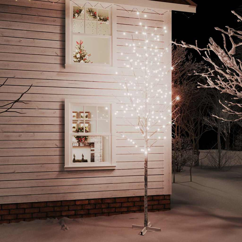 Berkenboom Led 48 Led's Warmwit Wit