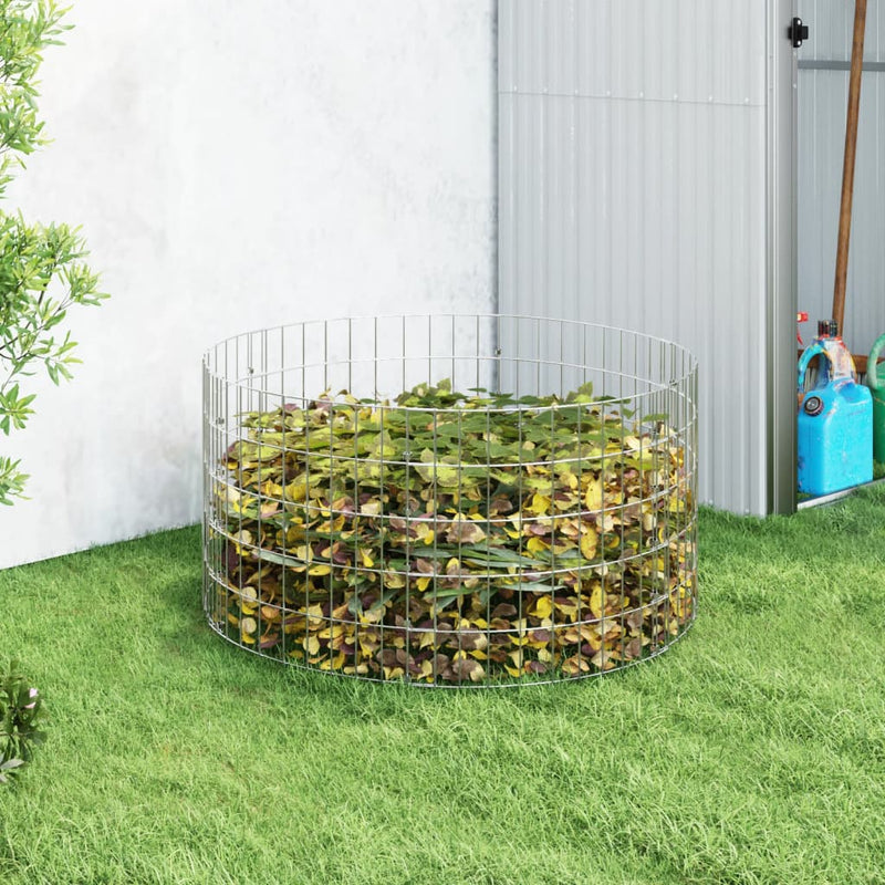 Compostbak Ø50X50 Cm Gegalvaniseerd Staal